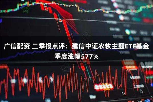 广信配资 二季报点评:建信中证农牧主题ETF基金季度涨幅577%